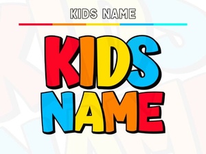 Creative Kids Name Fonts for Crafting Fun Projects