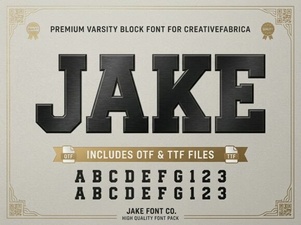 Jake Font for Design Projects and Creativity
