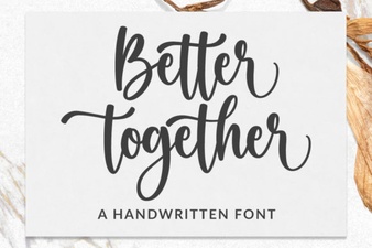 Better Together Font: Creative Pairing Ideas for Designers
